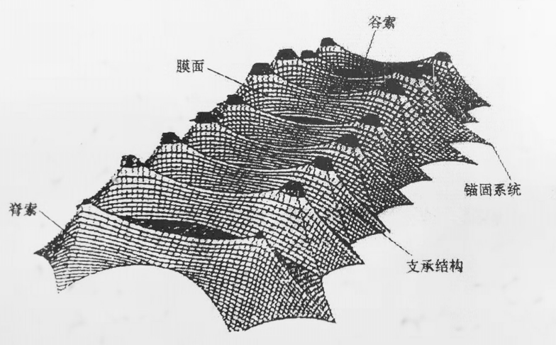 膜結(jié)構(gòu)體系.